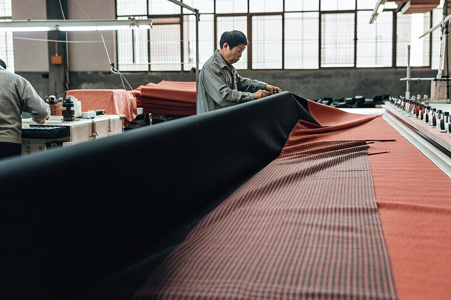 FumaoFabric hand feel modal fabric production view 2